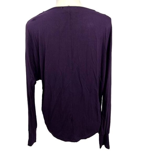 Magaschoni Solid Batwing Longsleeve Top Sz Small - Picture 8 of 11